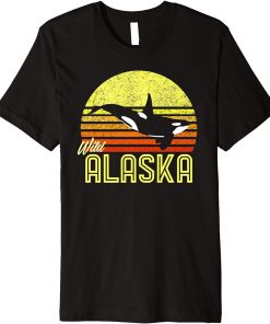 Alaska Cruise Vacation Orca Killer Whale Marine Biologist Premium T-Shirt